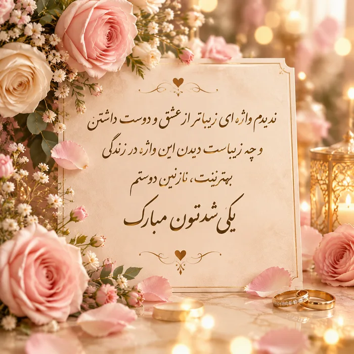 پیام تبریک عقد و نامزدی (2)