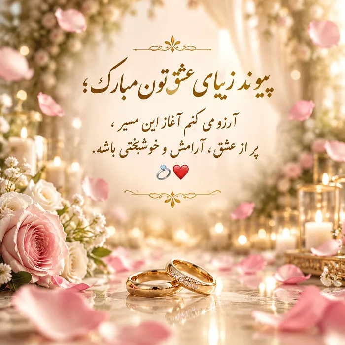 پیوند زیبای عشق_ تون مبارک